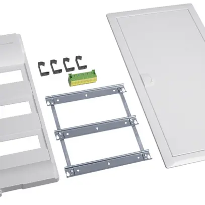 Kit di montaggio Hager volta con cornice/porta 3-file 