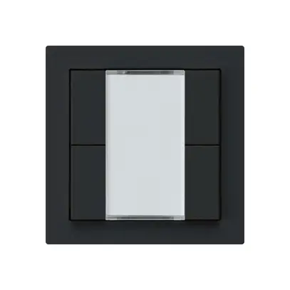 Tasto INC kallysto A KNX 4× s/e-link nero 