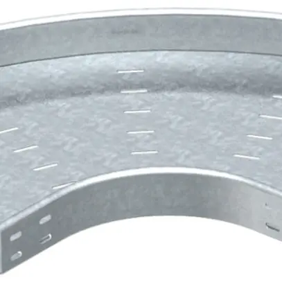 Coude 90° Bettermann 60×600mm acier inoxydable 