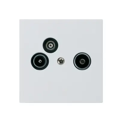 Prise pour antenne ENC R/TV-Données kallysto B 2GHz 4dB blanc 
