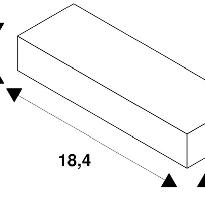 Convertisseur LED SLV 50 (12…50W), 24V, 500…2080mA, réglable TRIAC L/C 