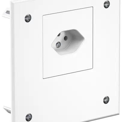 Schraubdeckel AGRO 130×130mm weiss mit 1×T13 