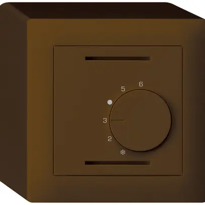 Termostato ambiente AP kallysto marrone 24V 