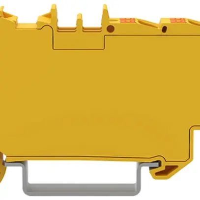 Morsetto di passaggio WAGO Contact TOPJOB S 1×6/6×1.5mm² Ex e II giallo 