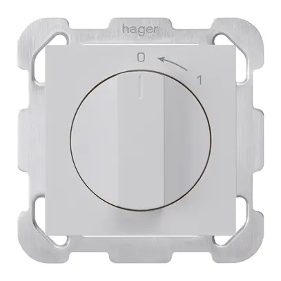 Contatto rotativo INC 0<1/1L grigio chiaro kallysto con manopola 