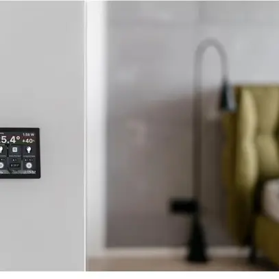 Shelly Android Wall Display black Touchscreen, scene, ctrl apparecchi 