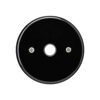 Insert pour boîte de raccordement ENC basico noir Ø9mm sans bornier 