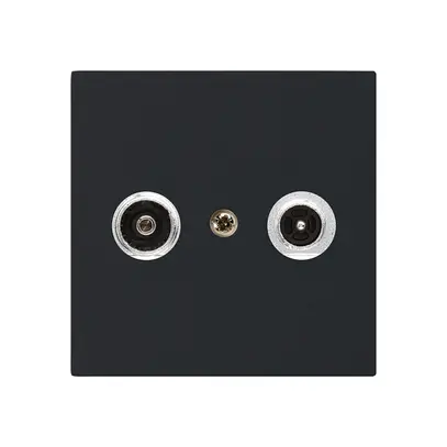Presa antenna kallysto R/TV montaggio A 19dB 2GHz nero 