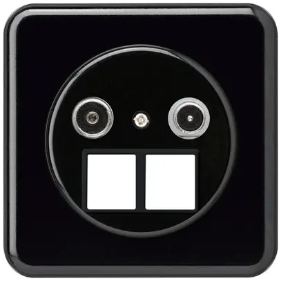 Prise multimédia ENC basico TV-R montage C 23dB 2GHz noir 