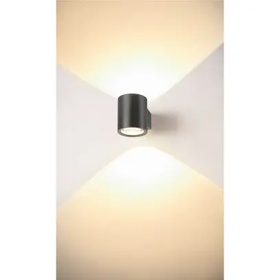 Applique LED SLV OCULUS 15W 1110lm 920…930 REG diretto/indiretto Ø90mm bronzo 