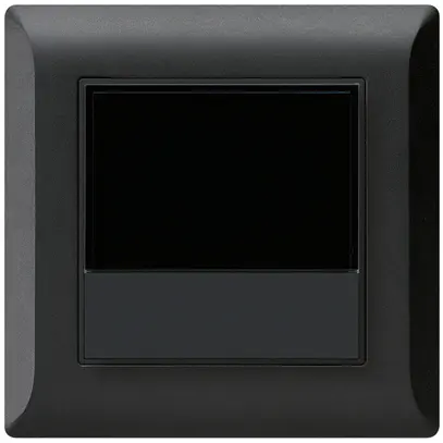 Thermostat d'ambiance ENC kallysto.line KNX s/e-link avec touches noir 