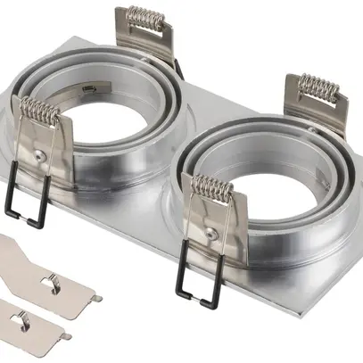 Scatola vuota SLV NEW TRIA alluminio 170×90mm alluminio 2×Spot 