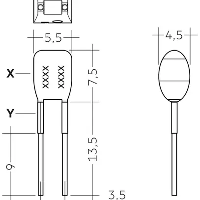 Résistance Tridonic ADV Plug Type F pour ajuster le courant des drivers ADVANCED 