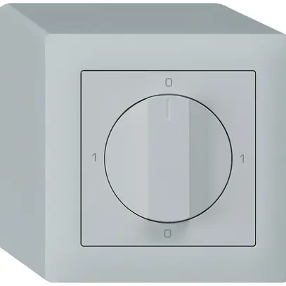 Interrupteur rotatif AP kallysto 2/1L gris clair 0-A-0-H avec manette 