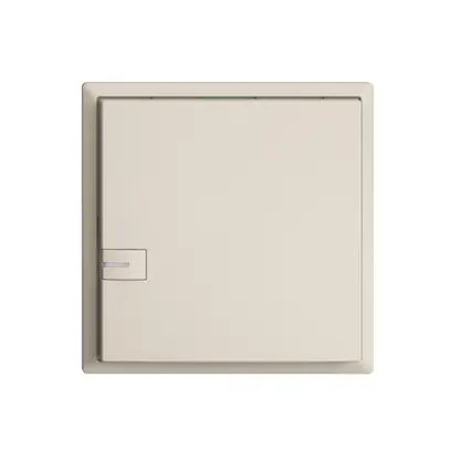 UP-Taster KNX 1-fach EDIZIOdue crema RGB mit LED 