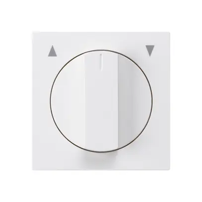 Interruttore/tasto rotativo INC per tapparella kallysto bianco 