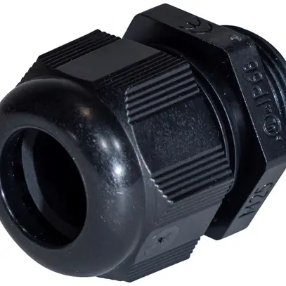 Kabelverschraubung PLICA-TEC, M20 für Kabel Ø5…12mm 10mm PA IP68 schwarz 
