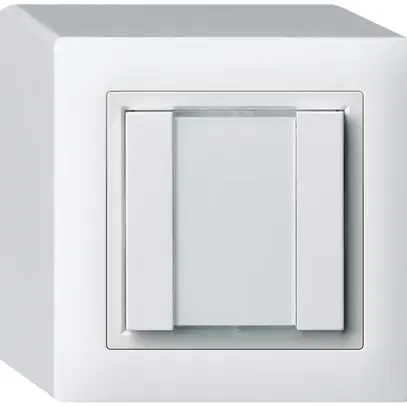Poussoir universel AP 2×kallysto sans LED blanc 