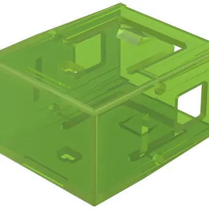 Cofano pressione EAO02 17×25mm traslucido, verde 