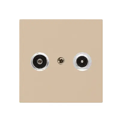 Antennendose kallysto R/TV Bauart A 14dB 2GHz beige 