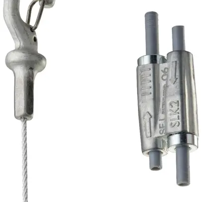 Suspension CADDY SPEED LINK SLK, crochet, 1.5mm, L=2m, acier 