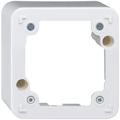 Quadro AP basico 1×1/50mm bianco 