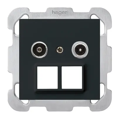 Presa multimedia INC kallysto R/TV montaggio B 10.5dB 2GHz nero 