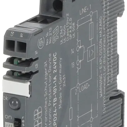 Disjoncteur appareil AMD ABB EPD24-TB-101 24V électronique 1A NO 20000µF 