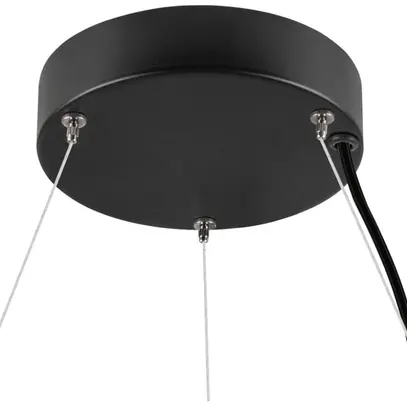 Lampada sospesa LED SLV MEDO RING 90 42W 5000lm 930/940 DALI Ø900mm nero 