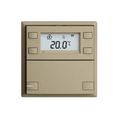 Pulsante RTH INC KNX 1×EDIZIOdue F sand, con LED RGB 
