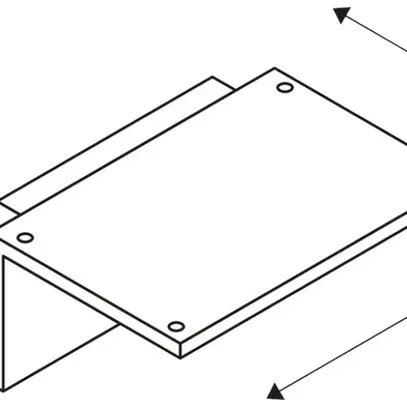 Lampada a muro LED SLV SENSOR WL 9.8W 560lm 3000K IP44 100° 170×86×135mm an 