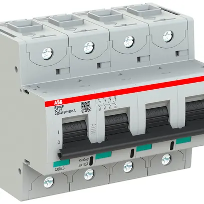 Disgiuntore ABB S804P-K125 4P 400V K-125A 50kA 6.5UM 