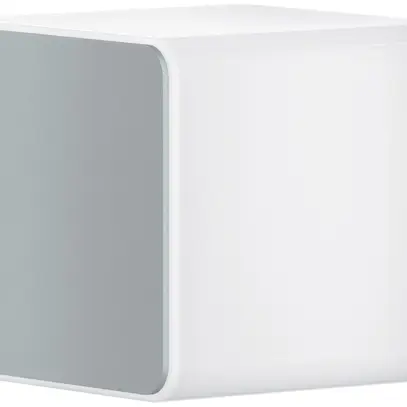 Lampada a muro LED Steinel L 830 iHF bluetooth 9.5W 542lm 3000K IP44 argento 