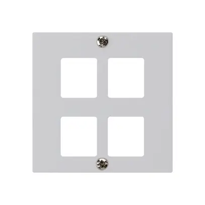Kit frontal ENC HMS kallysto A pour 4 modules gris clair 