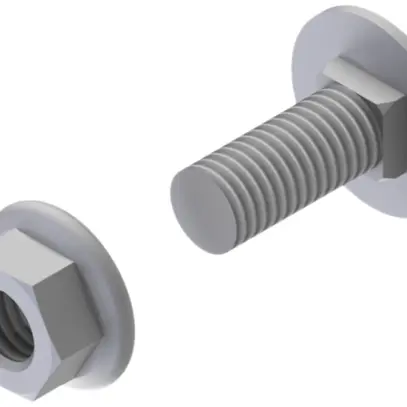 Kit di fissaggio Lanz M10×25mm A4 