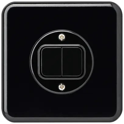 UP-Druckschalter basico 1/1L schwarz 