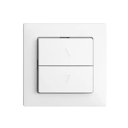 Poussoir pour stores ENC EDIZIOdue F blanc 1 canal 