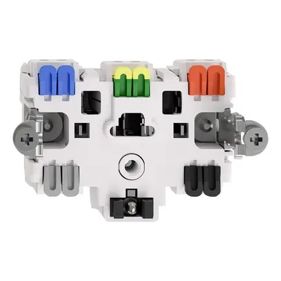 Einsatz Steckdose FH T23 16A mit LED grün Steckklemmen 