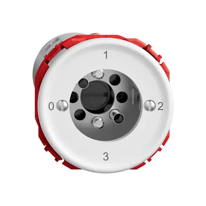 Interrupteur rotatif STANDARDdue SNAPFIX® 5/2L sans cylindre bc 