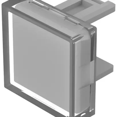 Cofano pressione EAO31 15×15mm traslucido, bianco 