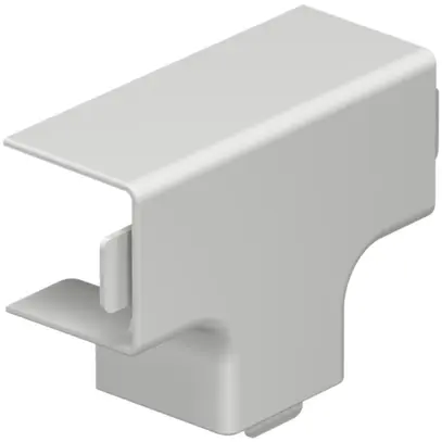 Raccord T+croix Bettermann pour canal d'installation WDK gris clair 25×25mm 