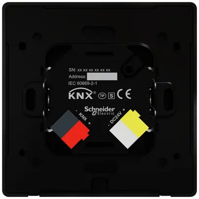 Écran tactile SpaceLogic KNX 4" couleur fonction tactile USB noir 