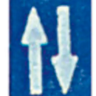 Cavalier de codifi.cde.stores HAUT/basico jeu à10 pcs. bleu 