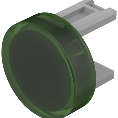 Cofano pressione EAO31 Ø15.2mm transparente, verde 