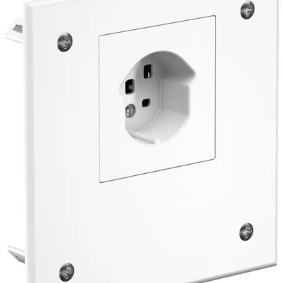 Schraubdeckel AGRO 130×130mm weiss mit 1×T25 