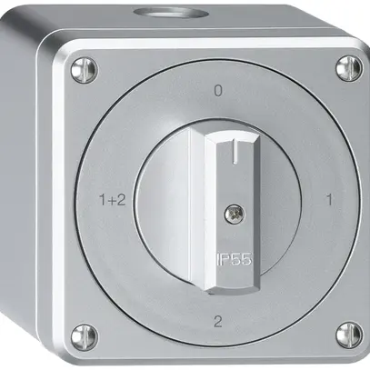 Interrupteur rotatif AP robusto IP55 schéma 1/1P aluminium 