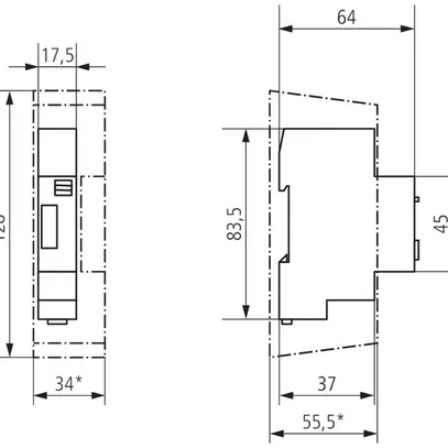 Timer luce scala Theben ELPA 8 