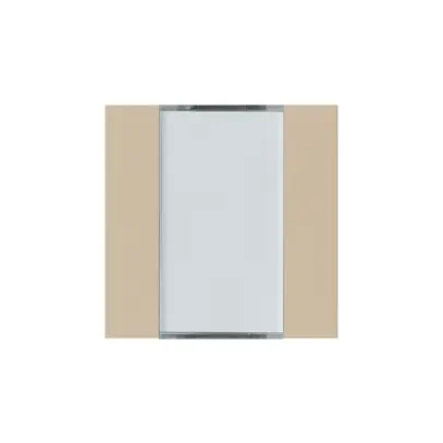 Kit frontale Hager kallysto 2×KNX systemlink/easylink beige 