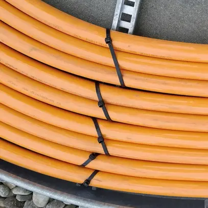 Fascetta UV Plica 4.5×280mm nero 