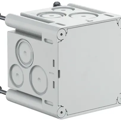 UP-Einlasskasten AGRO 1×1 650°C mit Schutzdeckel und Nägel M20/25 